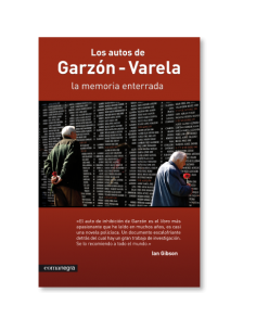 Los autos de Garzón - Varela: la memoria enterrada 